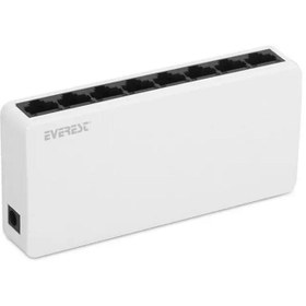 Resim EVEREST ESF-208 Ethernet Switch Hub 8 Port 10/100 Mbps 