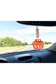 Resim Laputa Tükkan All Good Days Yazılı Dikiz Aynası Pleksi Araba Süsü 