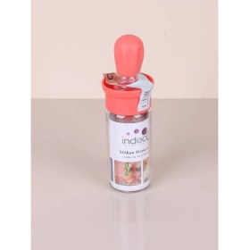 Resim İndecor Houseware Hazneli Silikon Yağ Sos ve Yumurta Fırçası Yağ Fırçası Yağ Şişesi Pembe 180 ml 