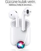 Resim İ12 Kulaklık Stereo Apple\u002FAndroid Destekli bluetooth 