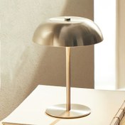 Resim 1 adet Kexinlighting Modern Metal Masa Lambası, Ayarlanabilir Parlaklık, Dokunmatik Kontrol, Şarj Edilebilir Pil, Fırçalanmış Bitiş, Yatak Odası, Restoran, Bar, Cafe için İdeal - Metal Kablo ile Şık Masa Lambası, Ofis için Masa Lambası, Oturma Odası için Masa Lambası, Yatak Odası için Masa Lambası, Masa Lambası, Gece Lambası, Masa Lambası, Oda Lambası, Yatak Odası / Oturma Odası / Gece / Yan için Lamba, Oturma Odası için Lamba 