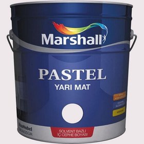Resim Marshall 90RB 83/030 2,5 Litre Pastel Yarı Mat Solvent Bazlı İç Cephe Boyası (MARSHALL.5599000) 