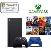 Resim Microsoft Xbox Series X 1tb Ssd Oyun Konsolu + 1kol Mavi + 1yıl Live Gold + Gamepass 