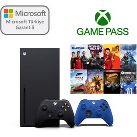 Resim Microsoft Xbox Series X 1tb Ssd Oyun Konsolu + 1kol Mavi + 1yıl Live Gold + Gamepass 