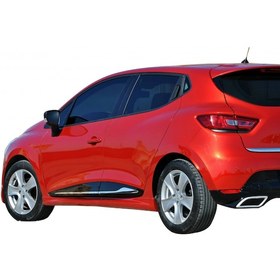 Resim Renault Clio 4 2012 - 2016 Yan Marşpiyel Seti (Plastik) 