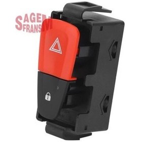 Resim SAGEMFR 500502 Dörtlü Flaşör - Merkezi Kilit Megane III - Fluence 