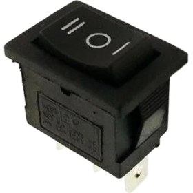 Resim Motobir On Off On Düğme 3 Pin Çıt Çıt Anahtar 