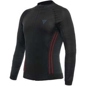 Resim Dainese No Wind Thermo Black Red Üst İçlik 