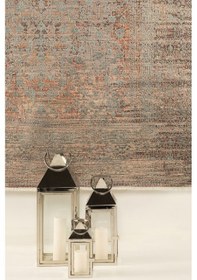 Resim Kaşmir Halı Viskon Limited Edessa Gray 160x230 CM Salon Halısı 