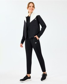 Resim Skechers W Performance Track Suit Kadın Siyah Eşofman Takımı S212251-3817 Siyah 