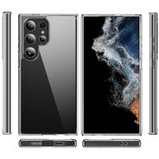 Resim Galaxy S24 Ultra Uyumlu Droga Kılıf-renksiz 
