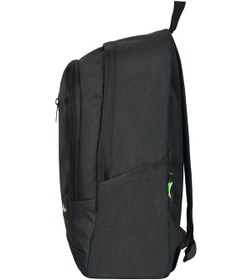 Resim Düz Spor Sırt Çantası Siyah Çok Renkli 