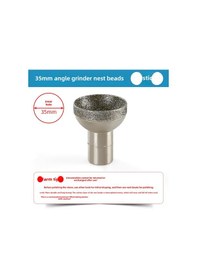 Resim Youmex Kömür Elektrikli Taş Kesme Aleti, Pırlanta Kaplama, 35mm Yuvarlak Taş Polişör, Miske, Mermer, Taş Heykelcilik Aracı 