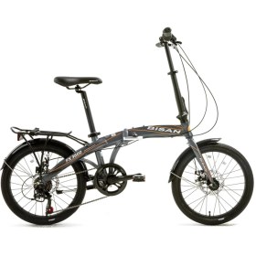 Resim Bisan Fx 3600-6S 20 Jant 31K Katlanır Bisiklet Gri - Turuncu 
