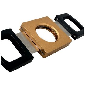 Resim Parmida Siyah-gold Metal Puro Makası Kesici - Tr8325 