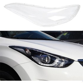 Resim Araba Ön Sağ Far Lens Araba Yedek Oto Kabuk Kapak Hyundai Elantra 2012-2016 Için Yurt Dışından 