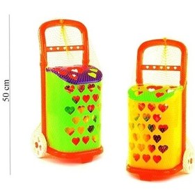 Resim Filede Pazar Market Arabası 50Cm 