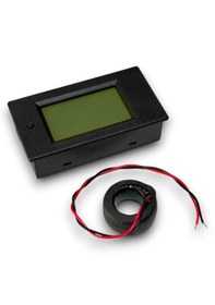Resim Ac 80-260v, 0-100a Pzem-061 Akım Trafolu Lcd Ekran Dijital Voltmetre Ampermetre - 1 Adet 