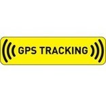 Resim 4 Adet Gps Tracing Takip Etiketi Uyarı Yapıştırması 10CM Md4 