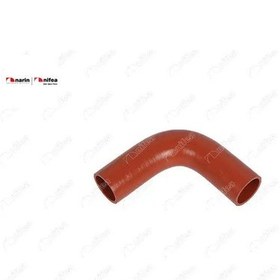 Resim Silikon Dirsek Hortumu 50mm X 60mm 15cm X 15cm 3 Kat Polyester Kullanilmiştir 