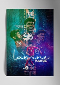 Resim Metal Baskı Parlak Duvar Tablosu - Lamine Yamal 