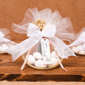 Resim Kişiye Özel Nikah Şekeri, Badem Şekeri Düğün Hediyesi, Kına Hediyeleri, Nikah Hediyeleri 