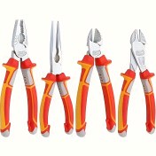 Resim Profesyonel 17.78cm & 20.32cm Çok Amaçlı Tel Pense - Endüstriyel Kalite, İğne Burunlu, Büyük Başlı Diagonal Kesiciler Elektrikçiler, Ev Tamirleri ve Fabrika Bakımı için 