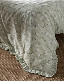 Resim Madame Coco Jules King Size %100 Pamuk Fırfırlı Nevresim Takımı - Saga 8684427122679 Çok Renkli 