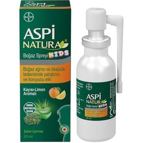 Resim Aspi Natura Kids Boğaz Spreyi 20 ML 