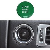 Resim Land Rover Range Rover Executive İçin Tek Tuşla Çalıştırma Motoru Durdurma Anahtarı Düğmesi, Sola Sürüş Yeşil 