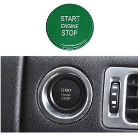Resim Land Rover Range Rover Executive İçin Tek Tuşla Çalıştırma Motoru Durdurma Anahtarı Düğmesi, Sola Sürüş Yeşil 