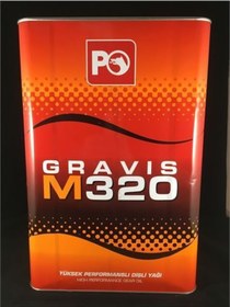 Resim PETROL OFİSİ GRAV-320-16 P.OFİSİ GRAVİS 320 DİŞLİ YAĞI 16 KG W 