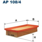 Resim Fıltron Ap 108/4 Hava Fıltresı Hyundaı Getz 1.3-1.4 Benzınlı 2002- 
