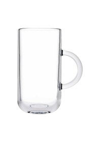 Resim Paşabahçe İconic Kulplu 6 Lı Latte Sunum Bardağı - Kupa Meşrubat Su Bardağı 