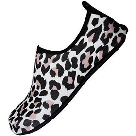Resim Peluche Leopard Kadın Deniz & Havuz Ayakkabısı Leopard Bej Bej 