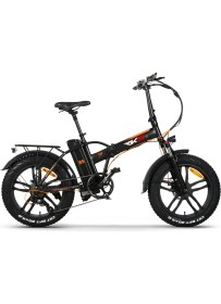 Resim RKS Rs 3 Pro Katlanır Kalın Tekerlekli Elektrikli Bisiklet 