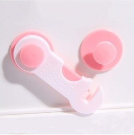 Resim Kidkid Bebek Güvenlik Koruma Çocuk Mandal Kilit Pembe Çok Renkli 