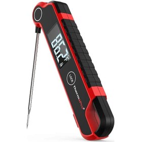 Resim Thermopro TP620 Su Geçirmez Katlanabilir LED Ekranlı Gıda Pişirme Termometresi - T09416 