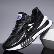 Resim 1 Çift Erkek Tüm Mevsim Moda Ayakkabı - Casual Preppy Spor Stili, Düz Renk, Alçak Topuk, Yuvarlak Uç, Bağımsız, Dayanıklı Kauçuk Taban, Solunabilir Kumaş İç & Taban, Suni Üst - Günlük Giyme & Koşu İçin İdeal 