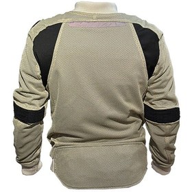 Resim Durt Motosiklet Montu Yazlık Fileli Aırshell V2 Bej .en 17092-4:2020 Ce Sertifikalı. 