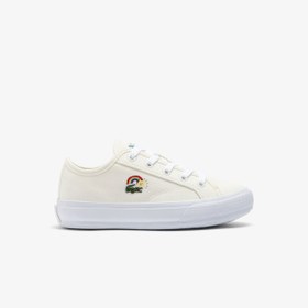 Resim Lacoste Backcourt Çocuk Krem Sneaker 