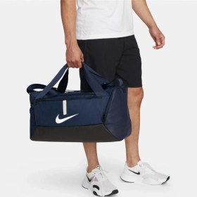 Resim Nike Academy Duffel Bag - Unisex 41 L Lacivert Spor Çantası - CU8097-410 