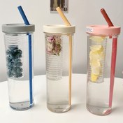 Resim 1 adet, 900 ml Yeniden Kullanılabilir ve Geri Dönüştürülebilir PC Pipetli Bardak Meyve Çayı, Sütlü Çay ve İçecekler için - Taşınabilir, Dökülmez Tasarım Renkli Kapaklar & Pimap 