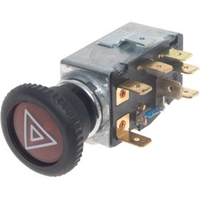 Resim İthal Vosvos 1200-1200std-1300 Dörtlü Flaşör Anahtarı Uyumlu 