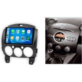 Resim NAVİ Mazda 2 2009-2013 8GB Ram 128GB Hafıza 8 Çekirdek Carplay Kamera Android Multimedya 
