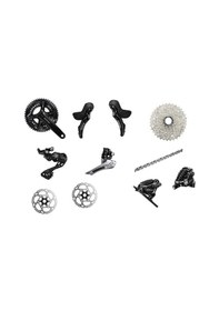 Resim Shimano 105 Mekanik R7100 Disk Full Grup Set 2x12v Siyah 