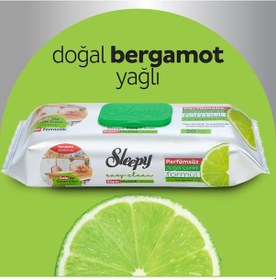 Resim Easy Clean Süper Yüzey Temizlik Mutfak Havlusu&Mendili Bergamot Yağlı 4X50 (200 Yaprak) 