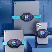 Resim LENSUN P50 Tablet cep telefonu soğutucu yarı iletken hızlı soğutma fanı Ipad genişletilmiş geri klip 