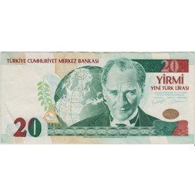 Resim 8. Emisyon 20 Ytl E77 Yeni Türk Lirası. Çok Çok Temiz - 