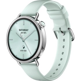 Resim Özbience Mint Yeşili Akıllı Saat, 41MM, Floroelastomer Kayış, Xiaomi Garantili 
